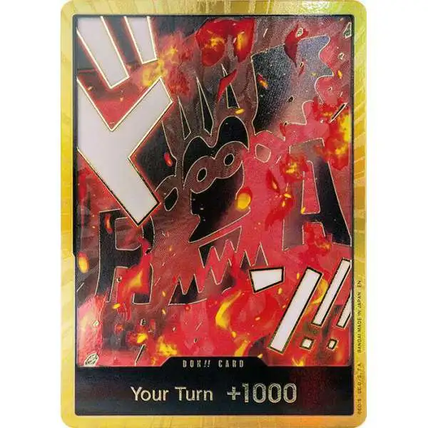 One Piece Trading Card Game Premium Booster -The Best- Vol. 2 DON!! DON!! Card [Dragon Gold]