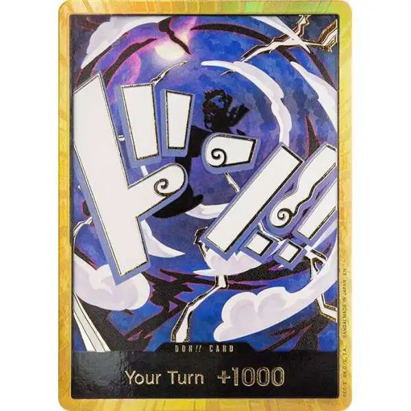 One Piece Trading Card Game Premium Booster -The Best- Vol. 2 DON!! DON!! Card [GEAR5 Luffy Gold]