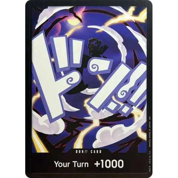 One Piece Trading Card Game Premium Booster -The Best- Vol. 2 DON!! DON!! Card [GEAR5 Luffy]
