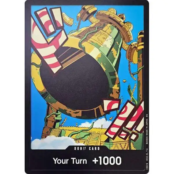 One Piece Trading Card Game Premium Booster -The Best- Vol. 2 FOIL DON!! Card [Kalgara]