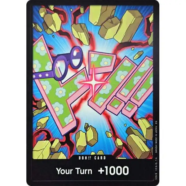 One Piece Trading Card Game Premium Booster -The Best- Vol. 2 DON!! DON!! Card [Koby]