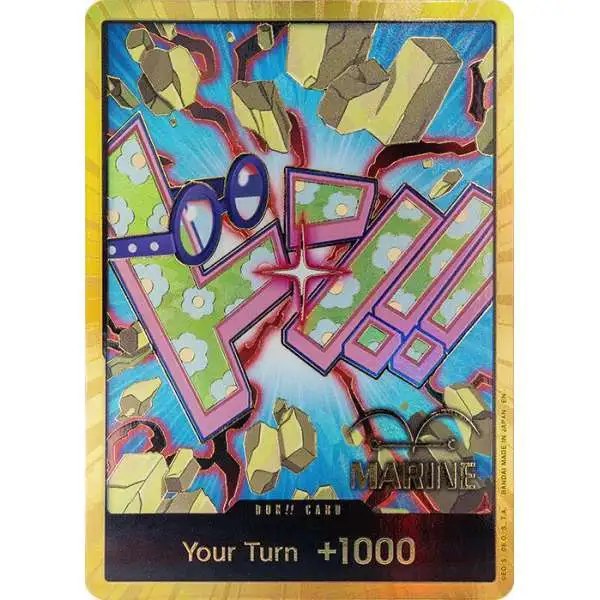 One Piece Trading Card Game Premium Booster -The Best- Vol. 2 DON!! DON!! Card [Koby Gold]