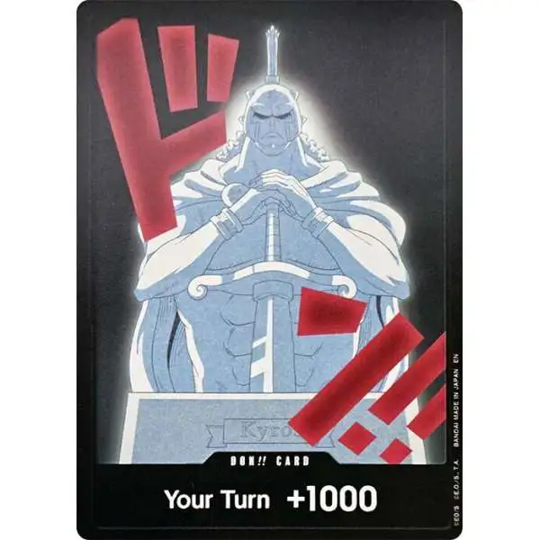 One Piece Trading Card Game Premium Booster -The Best- Vol. 2 DON!! DON!! Card [Kyros]
