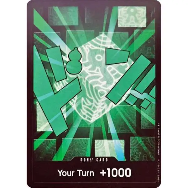One Piece Trading Card Game Premium Booster -The Best- Vol. 2 FOIL DON!! Card [Lim]