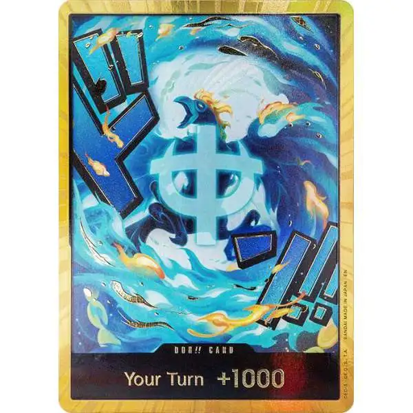 One Piece Trading Card Game Premium Booster -The Best- Vol. 2 DON!! DON!! Card [Marco Gold]