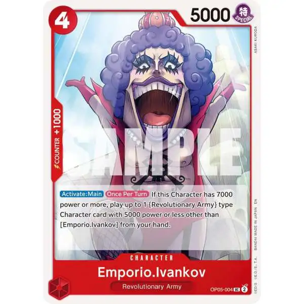 one piece tcg ivankov deck CARD GAME OP10-102 C Emporio Special Artist Emporio.Ivankov (Full Art) - Starter
