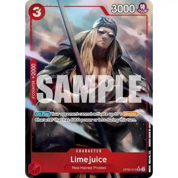 One Piece Trading Card Game Premium Booster -The Best- Vol. 2 Uncommon Limejuice OP09-014 [Alternate Art]