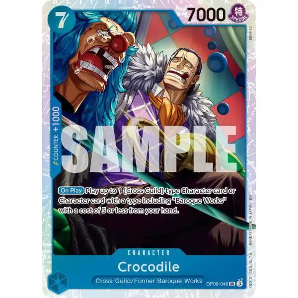 One Piece Trading Card Game Premium Booster -The Best- Vol. 2 Super Rare Crocodile - OP09-046 OP09-046 [Reprint]