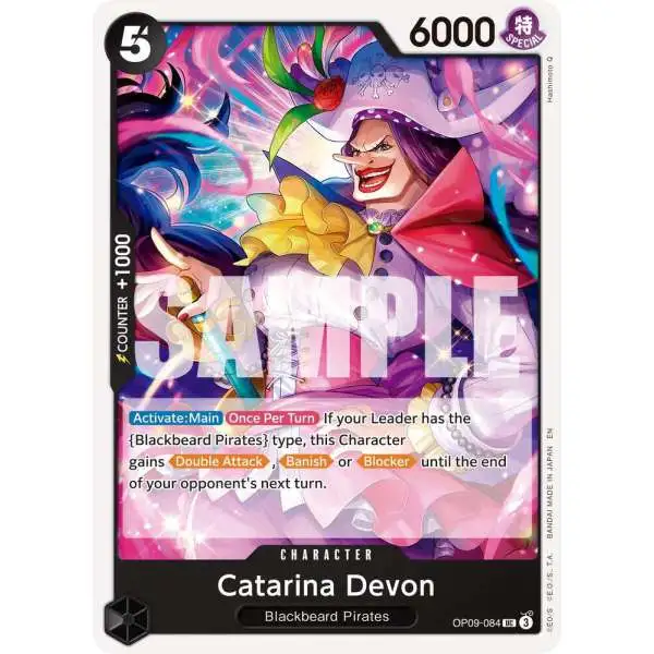One Piece Trading Card Game Premium Booster -The Best- Vol. 2 Uncommon Catarina Devon OP09-084 [Reprint]
