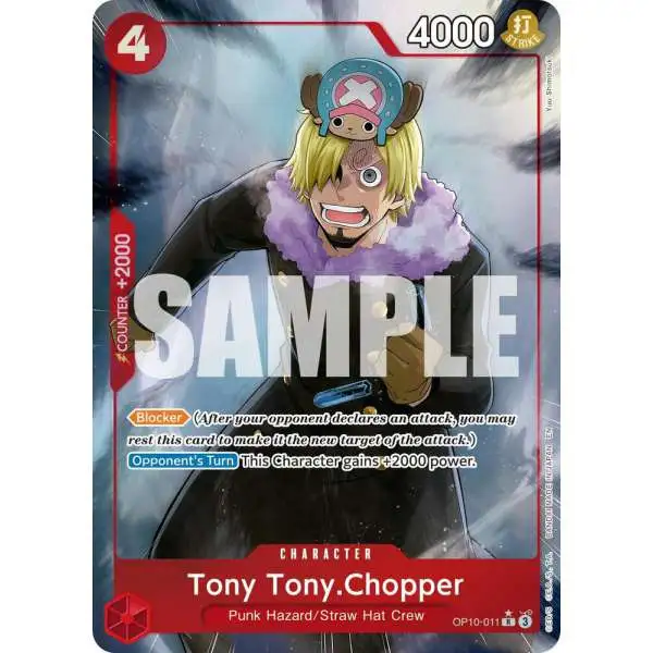 One Piece Trading Card Game Premium Booster -The Best- Vol. 2 Rare Tony Tony.Chopper OP10-011 [Alternate Art]