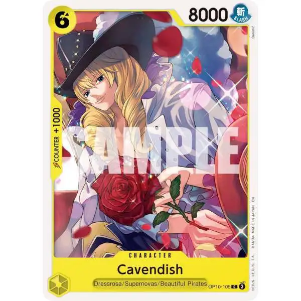 One Piece Trading Card Game Premium Booster -The Best- Vol. 2 Common Cavendish - OP10-105 OP10-105 [Reprint]