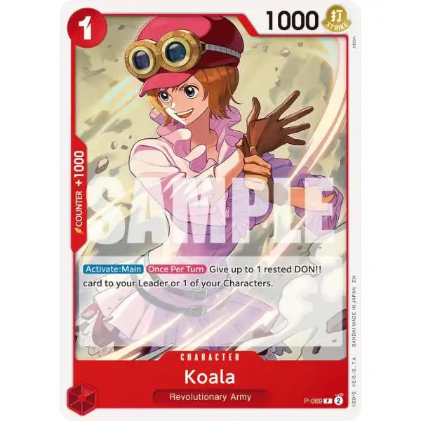 One Piece Trading Card Game Premium Booster -The Best- Vol. 2 Promo Koala P-069 [Reprint]