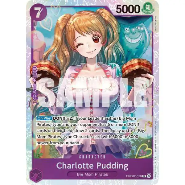 One Piece Trading Card Game Premium Booster -The Best- Vol. 2 Super Rare Charlotte Pudding - PRB02-010 PRB02-010