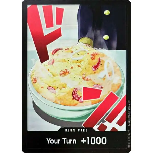 One Piece Trading Card Game Premium Booster -The Best- Vol. 2 DON!! DON!! Card [Sanji]