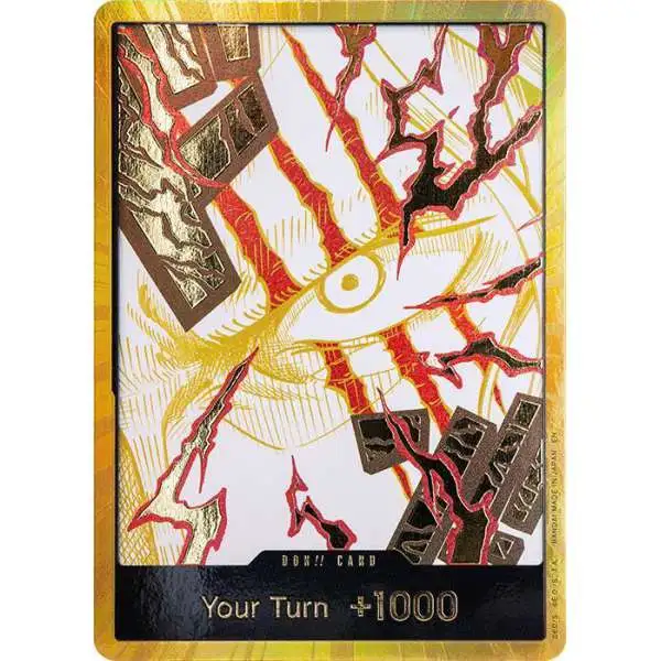 One Piece Trading Card Game Premium Booster -The Best- Vol. 2 DON!! DON!! Card [Shanks Gold]