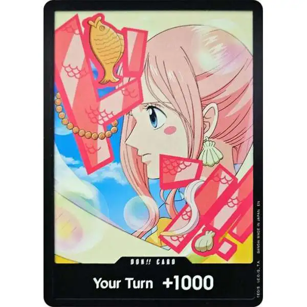 One Piece Trading Card Game Premium Booster -The Best- Vol. 2 DON!! DON!! Card [Shirahoshi]