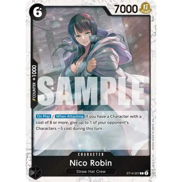 One Piece Trading Card Game Premium Booster -The Best- Vol. 2 Common Nico Robin - ST14-007 ST14-007 [Pirate Foil]