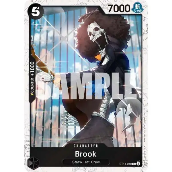 One Piece Trading Card Game Premium Booster -The Best- Vol. 2 Common Brook - ST14-010 ST14-010 [Pirate Foil]