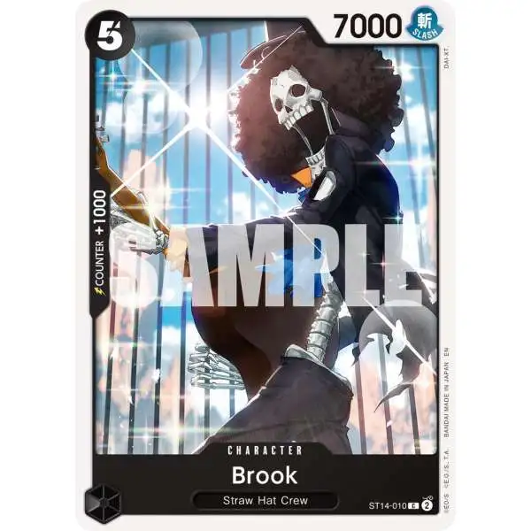 One Piece Trading Card Game Premium Booster -The Best- Vol. 2 Common Brook - ST14-010 ST14-010 [Reprint]