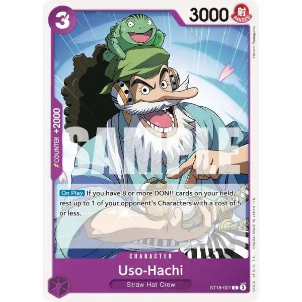 One Piece Trading Card Game Premium Booster -The Best- Vol. 2 Common Uso-Hachi ST18-001 [Reprint]