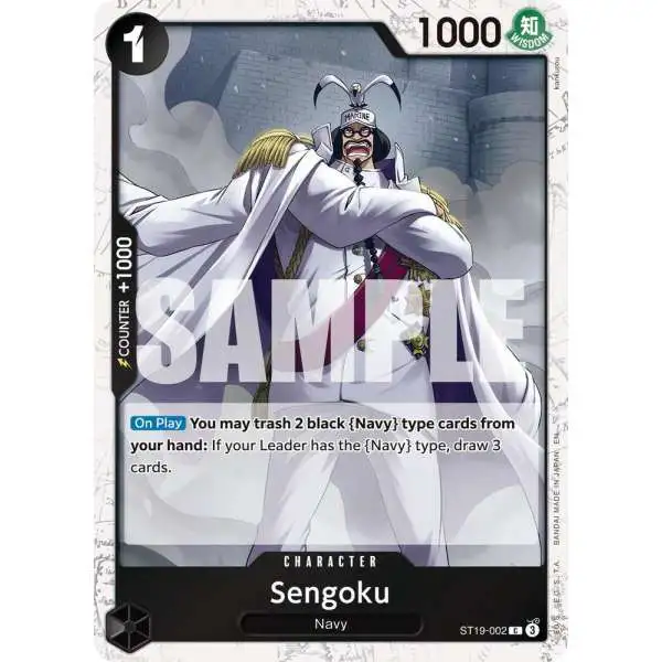 One Piece Trading Card Game Premium Booster -The Best- Vol. 2 Common Sengoku - ST19-002 ST19-002 [Pirate Foil]