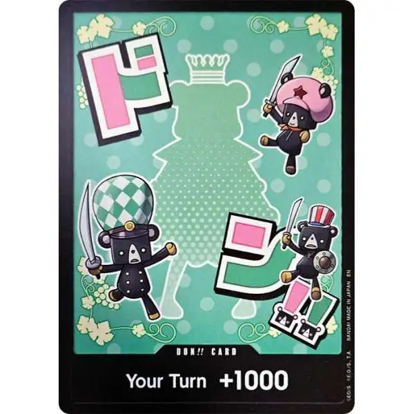 One Piece Trading Card Game Premium Booster -The Best- Vol. 2 DON!! DON!! Card [Sugar]