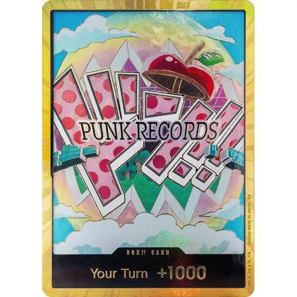 One Piece Trading Card Game Premium Booster -The Best- Vol. 2 DON!! DON!! Card [Vegapunk Gold]