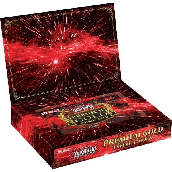 YuGiOh Premium Gold Infinite Gold MINI Box [3 Booster Packs]