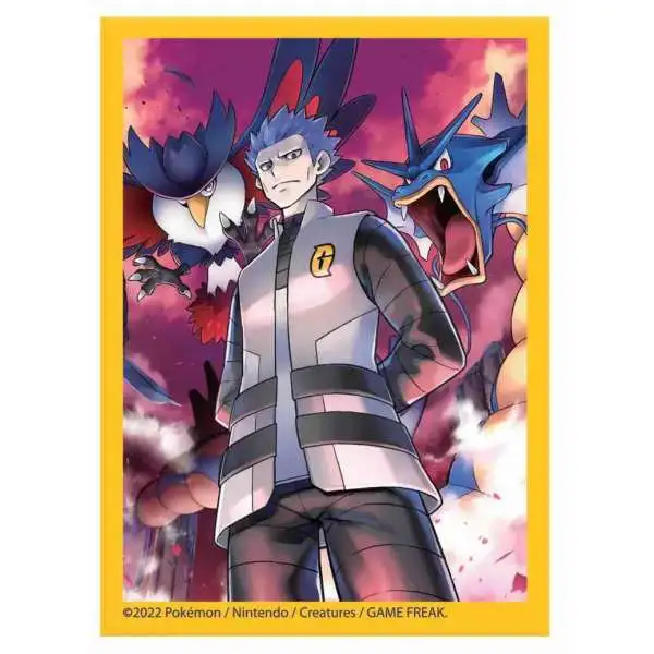Pokemon Premium Tournament Collection Cyrus Card Sleeves [65 Count]