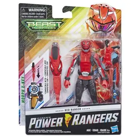 Power Rangers Beast Morphers Red Ranger Basic Action Figure