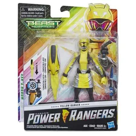 Power Rangers Beast Morphers Yellow Ranger Action Figure
