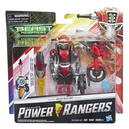 Power Rangers Beast Morphers Cruise Red Beastbot 6-Inch Deluxe Figure