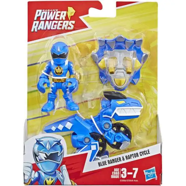 Hasbro Playskool Heroes Saban’s Power Rangers Silver Ranger & Wolf Zord FreeShip 