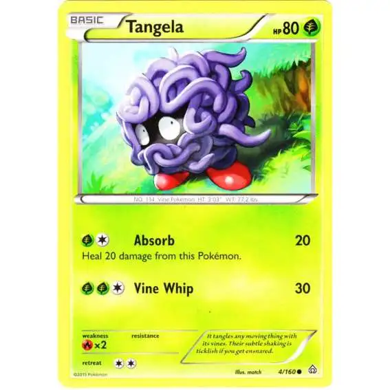 Pokemon X & Y Primal Clash Common Tangela #4