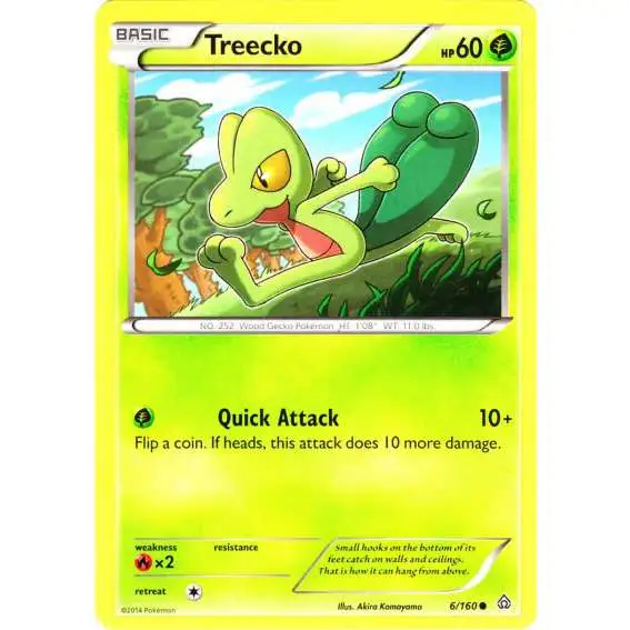 Pokemon X & Y Primal Clash Common Treecko #6