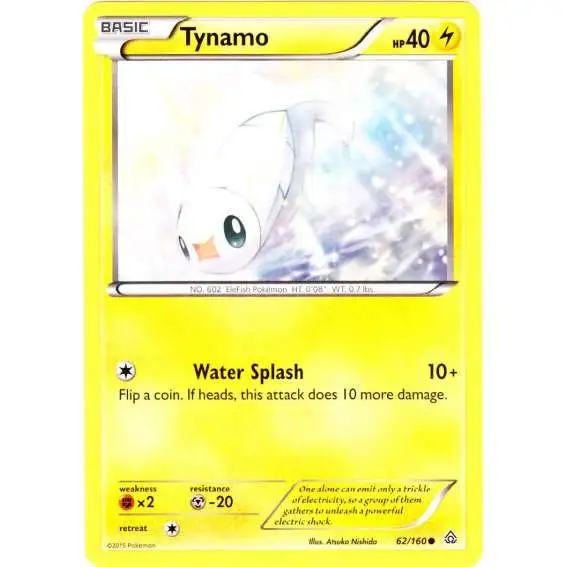 Pokemon X & Y Primal Clash Common Tynamo #62