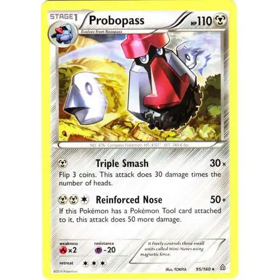 Pokemon X & Y Primal Clash Rare Probopass #95