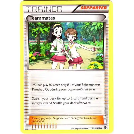 Pokemon X & Y Primal Clash Uncommon Teammates #141