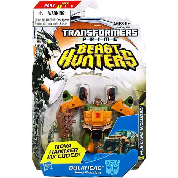 Transformers Prime Beast Hunters Bulkhead Commander Action Figure