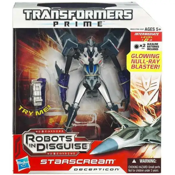 Transformers Prime Robots in Disguise Starscream Voyager Action Figure
