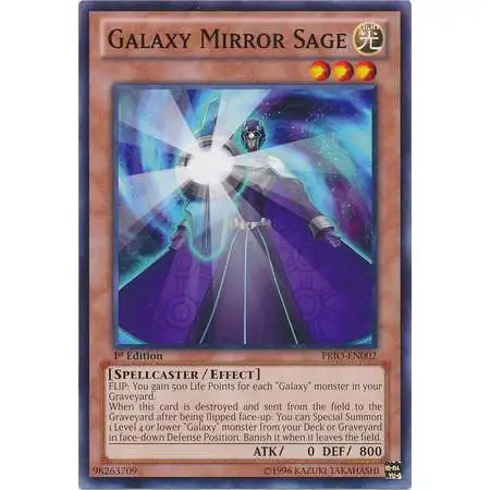 YuGiOh Trading Card Game Primal Origin Common Galaxy Mirror Sage PRIO-EN002