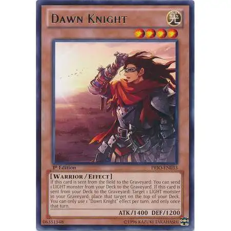 YuGiOh Trading Card Game Primal Origin Rare Dawn Knight PRIO-EN033