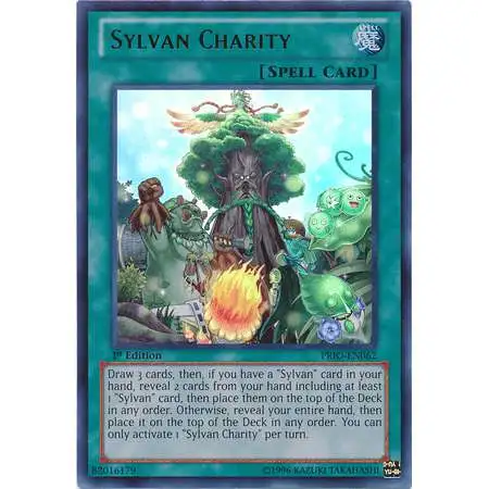 YuGiOh Trading Card Game Primal Origin Ultra Rare Sylvan Charity PRIO-EN062