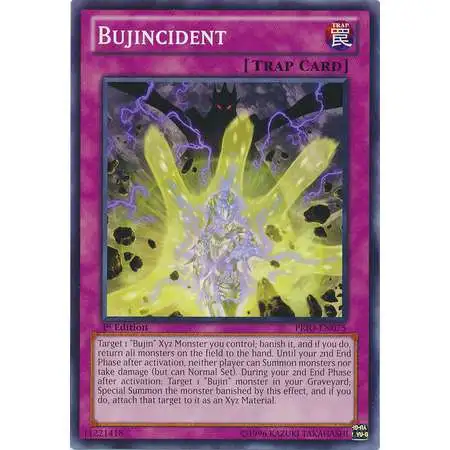 YuGiOh Trading Card Game Primal Origin Common Bujincident PRIO-EN075