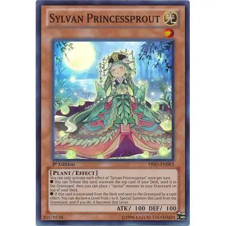 YuGiOh Trading Card Game Primal Origin Super Rare Sylvan Princessprout PRIO-EN083