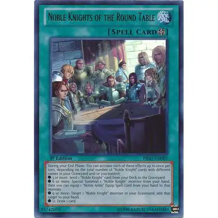 YuGiOh Trading Card Game Primal Origin Ultra Rare Noble Knights of the Round Table PRIO-EN087