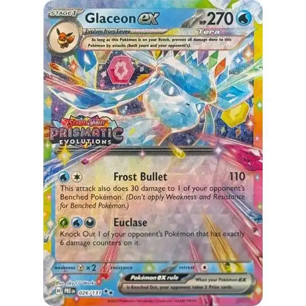 Pokemon Trading Card Game Prismatic Evolutions Single Card