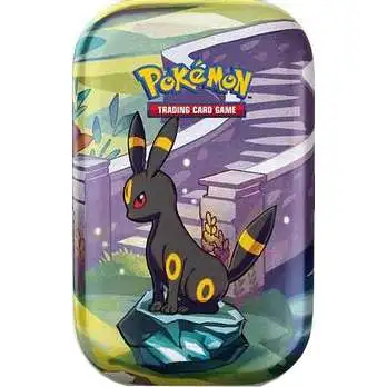 Pokemon Scarlet & Violet Prismatic Evolutions Umbreon Mini Tin [2 Booster Packs & Tin]