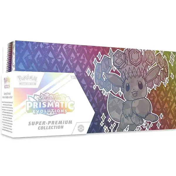 Pokemon Scarlet Violet Prismatic Evolutions Super Premium