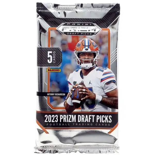 NFL Panini 2021 Prizm Football Trading Card BLASTER Pack 4 Cards - ToyWiz